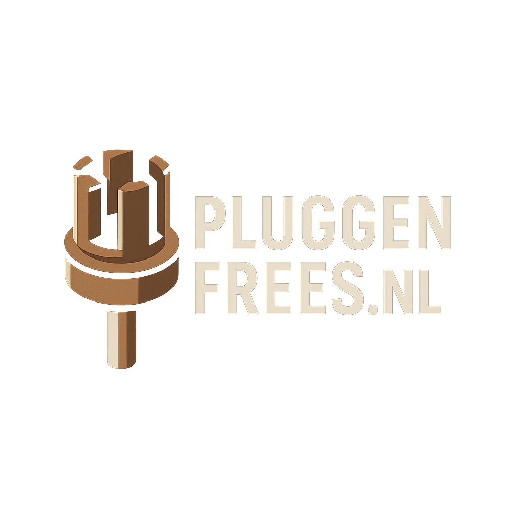 Pluggenfrezen voor Houtbewerking